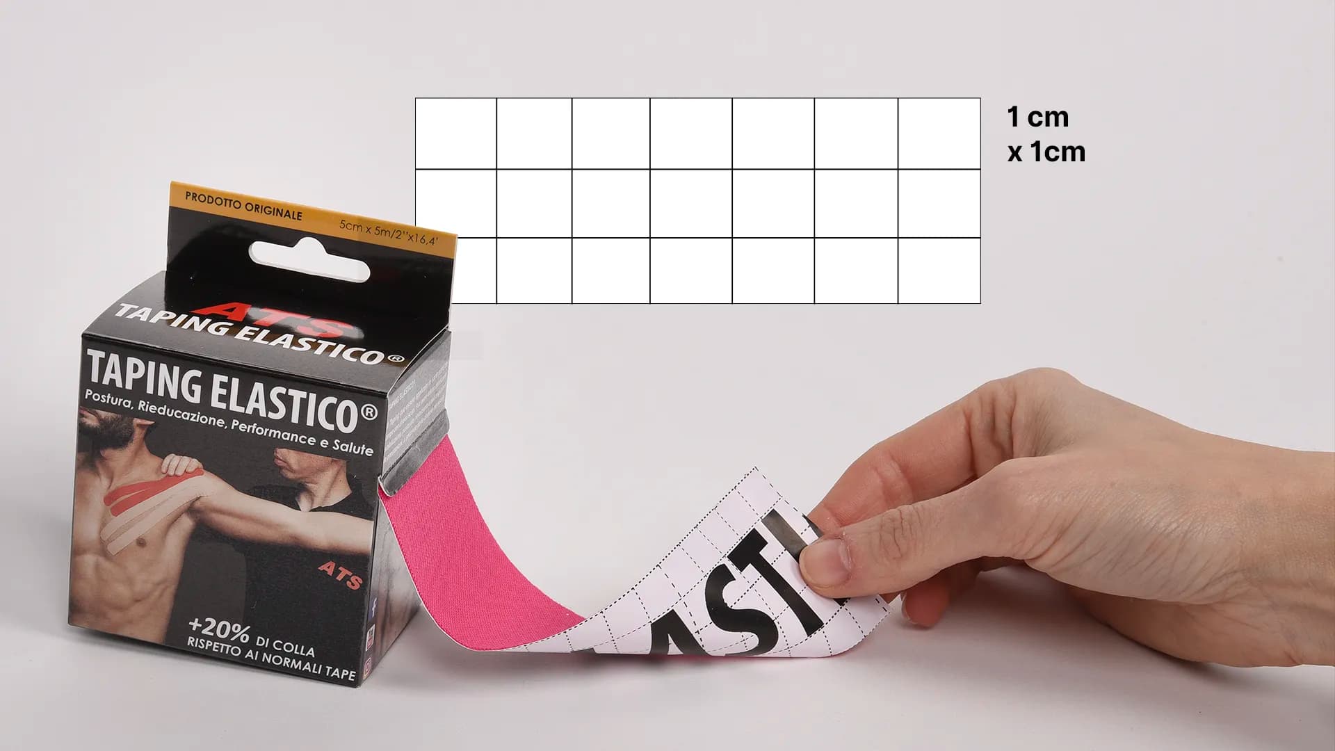 Applicazione Taping Elastico VS Taping