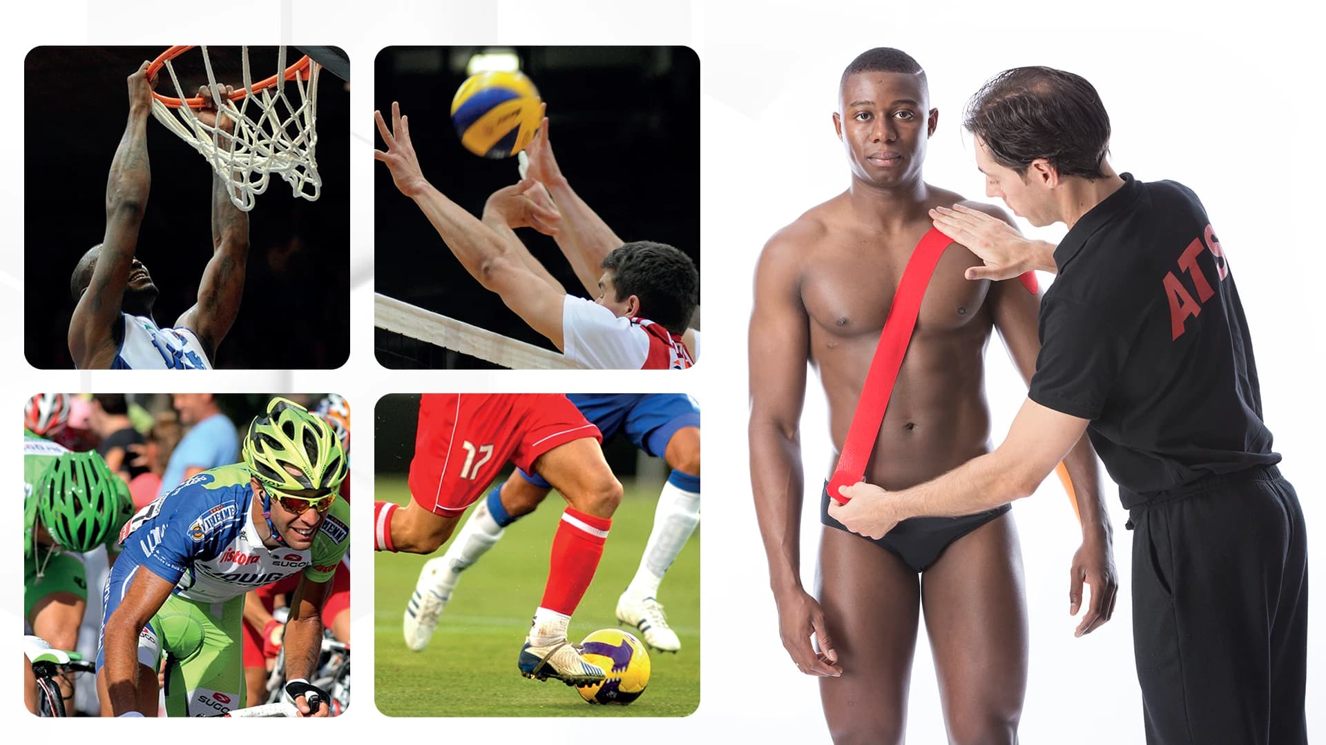 Bendaggio applicazioni sportive