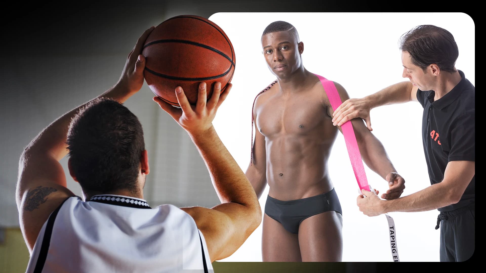 Taping Elastico applicato al Basket