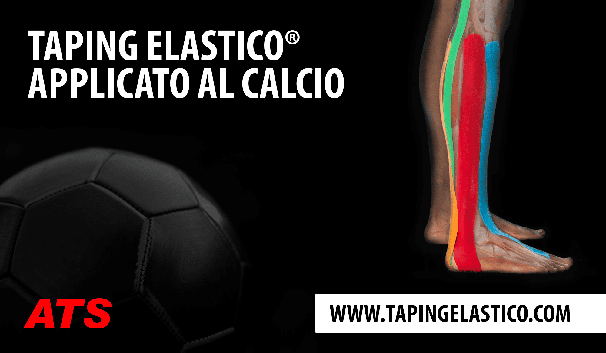 Taping Elastico applicato al Calcio